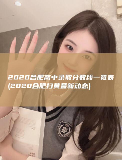 2020合肥高中录取分数线一览表 (2020合肥扫黄最新动态)